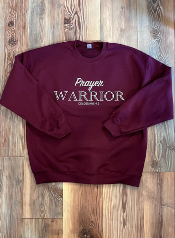 Prayer Warrior Crewneck Sweatshirt